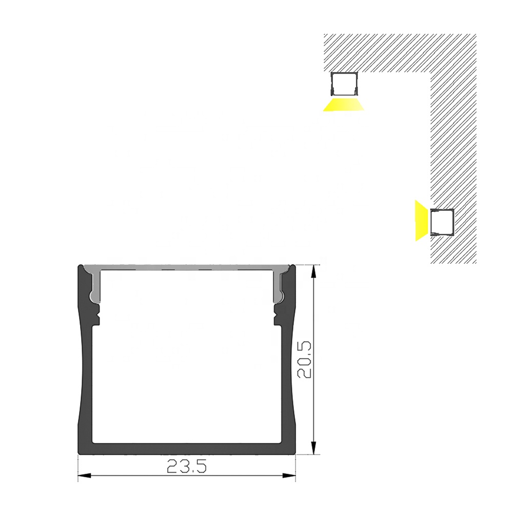 Low price for Ultra Slim Led Flood Light -
RS-LN2320B – Ristar detail pictures