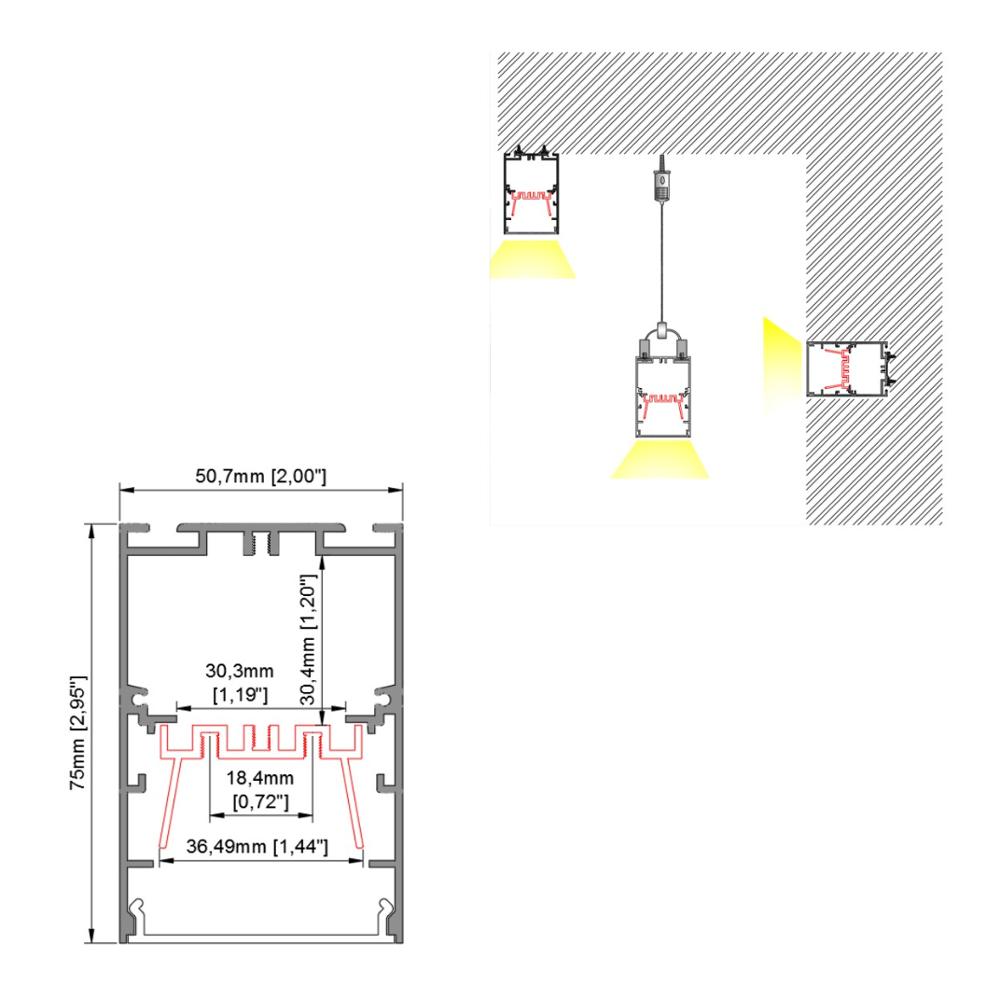Factory Price For Sensor Led Tube Light -
RS-LN5075B – Ristar detail pictures