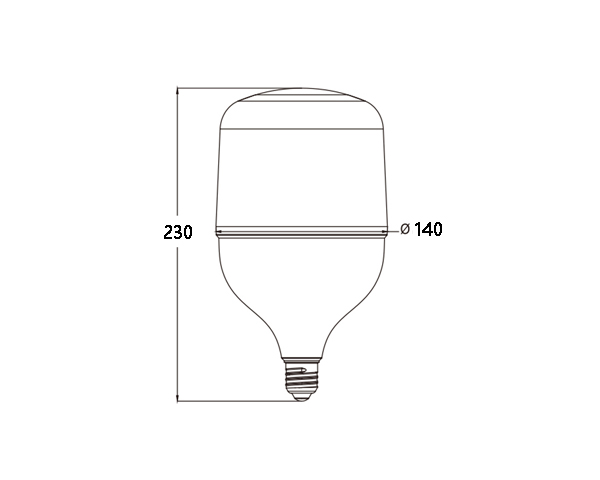 OEM Factory for Led Strip Light 12v -
LED BULB 50W – Ristar detail pictures