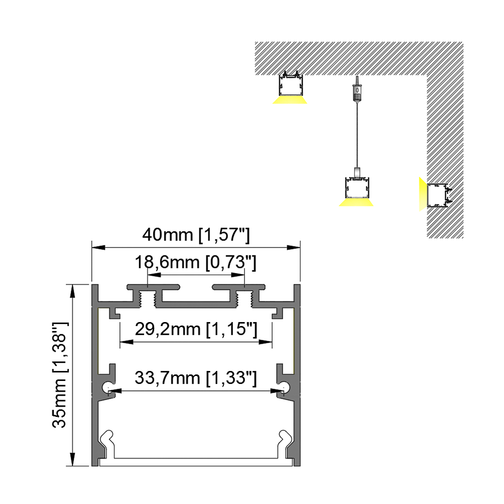 Hot-selling Led Work Light -
RS-LN4035B – Ristar detail pictures