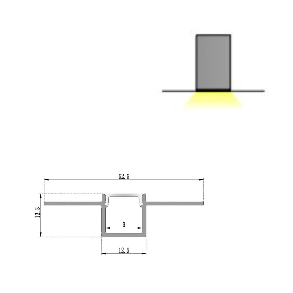 PriceList for Anti-Glare Led Linear Light -
RS-LNPL5615B – Ristar detail pictures