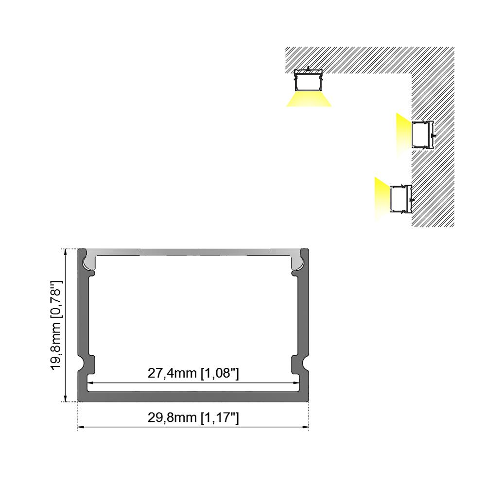 Factory directly Led Light Panel -
RS-LN3020 – Ristar detail pictures